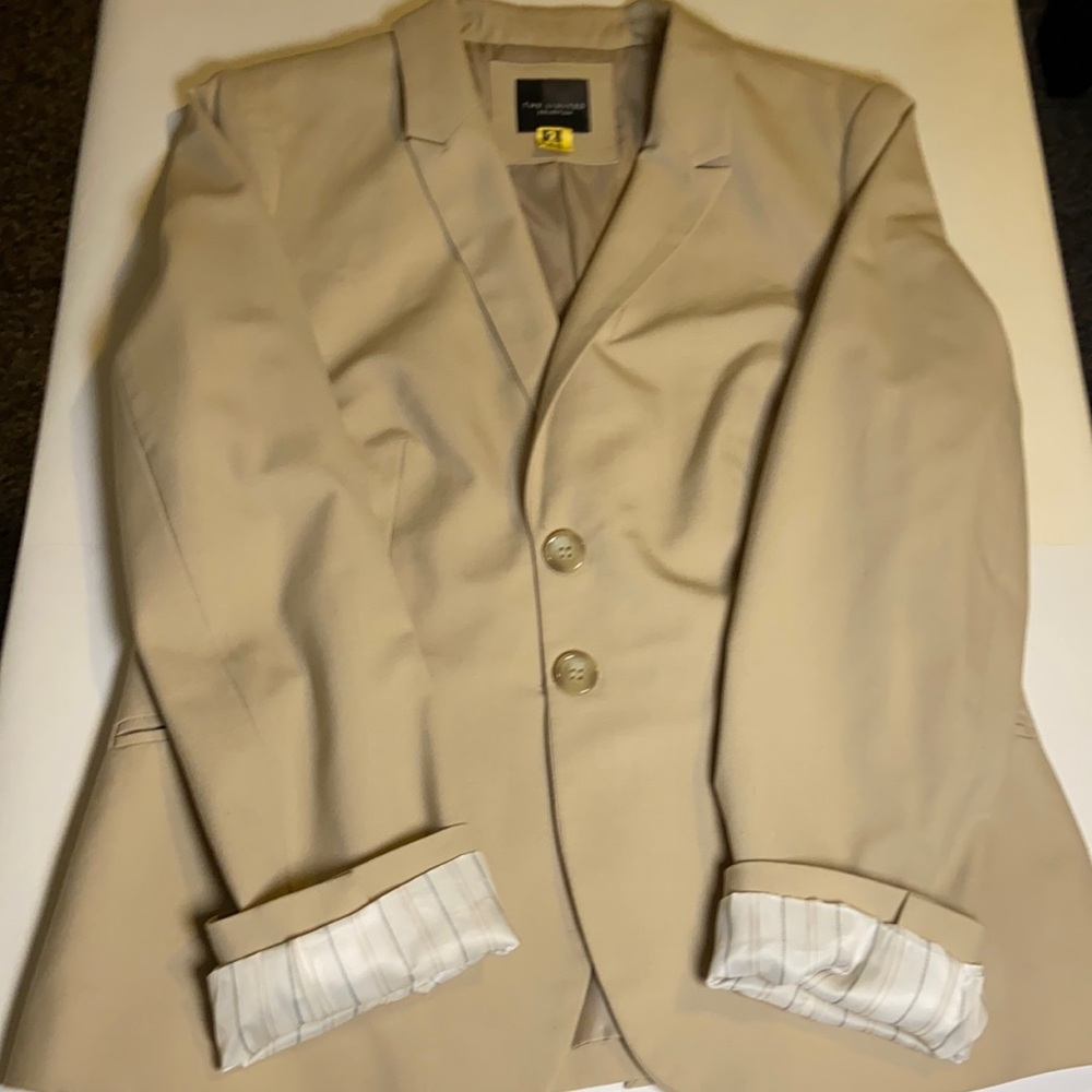 The Limited tan blazer perfect match to the pants